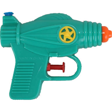Mała zielona psikawka pistolet