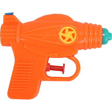 Mała pomarańczowa psikawka pistolet