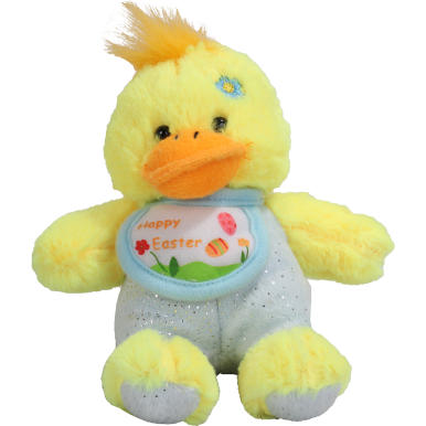 Pluszak Wielkanocny "Happy Easter" żółty