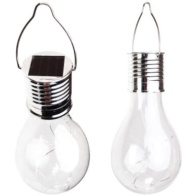 Żarówka solarna zimna barwa 18 cm