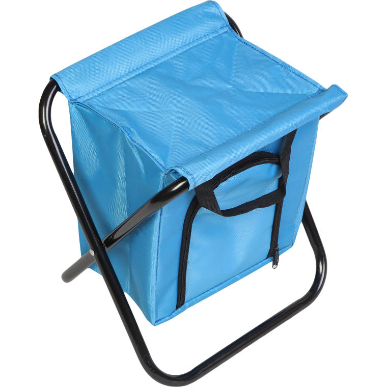 Krzesło turystyczne z torbą izolacyjną niebieskie I