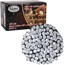 Lampki choinkowe 100 LED FLASH, wewnętrzne, zimny biały