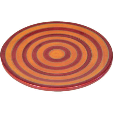 Talerz ceramiczny w pasy 25 cm