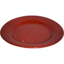 Kubek obiadowy czerwony lekko przyciemniany 27,5 cm