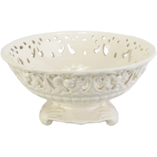 Patera ceramiczna koronkowa 24,5 cm