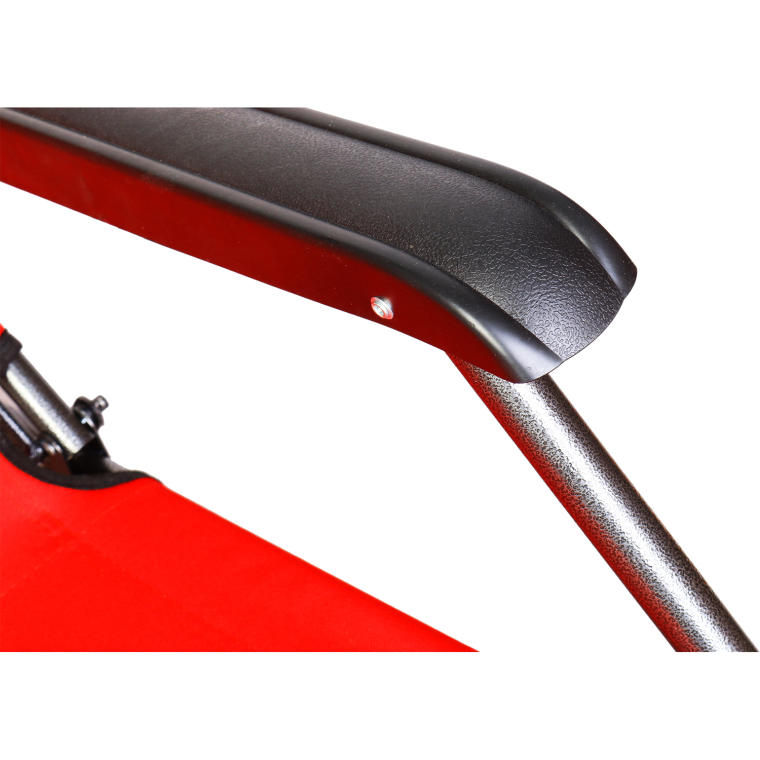 Leżak Ogrodowy Multifunkcyjny BS065 w Kolorze Czerwonym