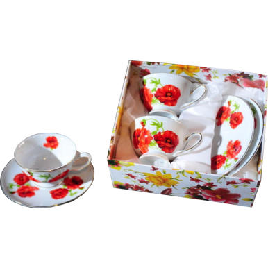 Filiżanki do kawy w kwiaty [SER 2/3]