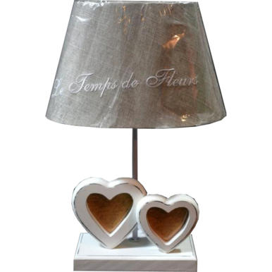 Romantyczna Lampa Stołowa z Ramkami na Zdjęcia w Stylu Prowansalskim