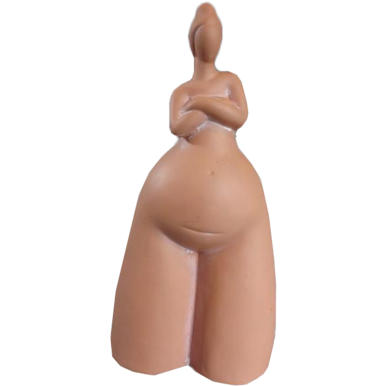 Kobieta naga figurka