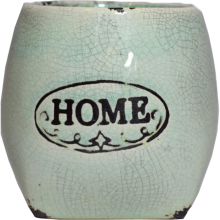 Osłonka ceramiczna home w miętowym kolorze 10x10 cm