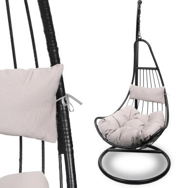Fotel ogrodowy bujany D350