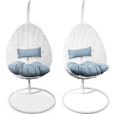 Fotel ogrodowy bujany kokon 1174