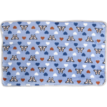 Kocyk dla psa Motylkowy Sen niebieski, 40x60 cm