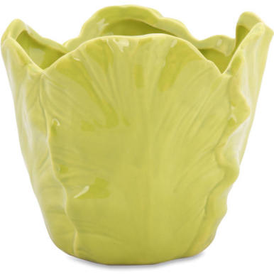 Zielona Miseczka Dekoracyjna w Kształcie Kwiatu