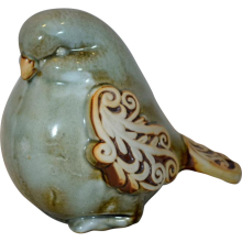 Dekoracyjny Ceramiczny Ptaszek do Wystroju Wnętrz