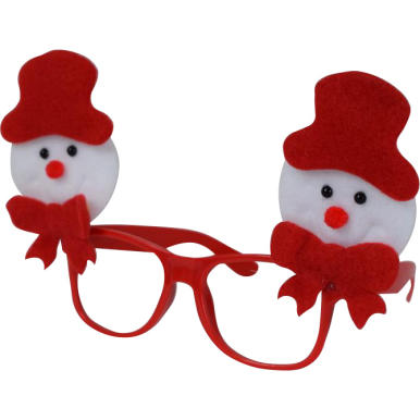 Okulary świąteczne bałwanek